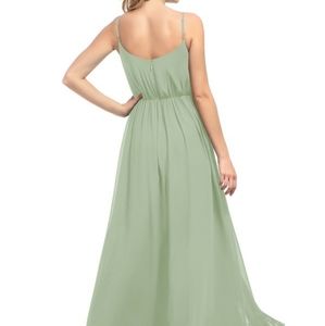 Azazie Dresses - Azazie Daisy Dusty Sage Dress Azazie Dresses - Azazie Daisy Dusty Sage Dress